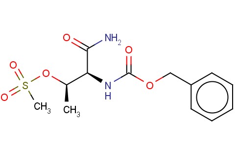 BENZYL [R-(R*,S*)]-[1-CARBAMOYL-2-(MESYLOXY)PROPYL]CARBAMATE
